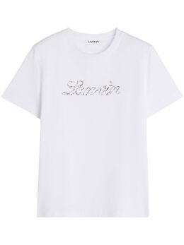 Lanvin: Белая футболка 