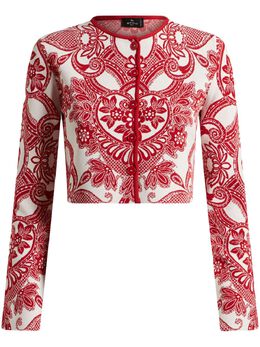 ETRO: Двухцветный кардиган 