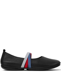 Camper: Чёрные балетки  Twins