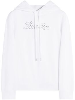 Lanvin: Белая толстовка 