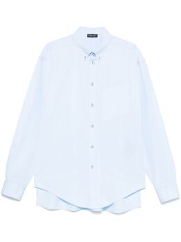 Mugler: Светлая рубашка 