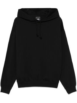 Y-3: Чёрная толстовка 