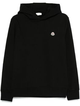 Moncler: Чёрная толстовка 