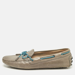 Tod's: Голубые мокасины 