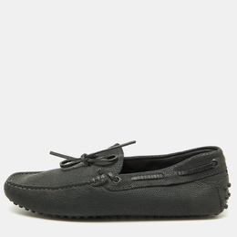 Tod's: Тёмные мокасины  Gommino