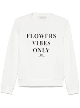 Elisabetta Franchi: Свитшот с принтом 