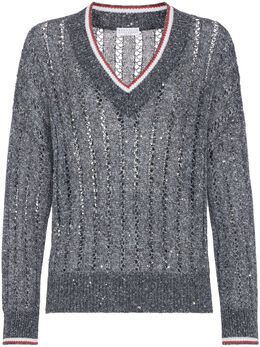 Brunello Cucinelli: Свитер с блёстками 