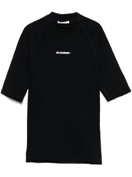 Jil Sander: Футболка с принтом 