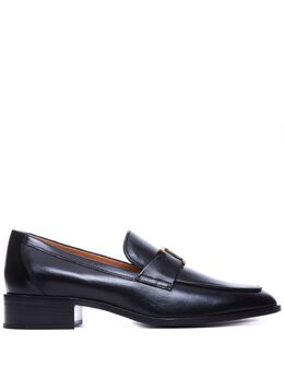Tod's: Чёрные лоферы  T
