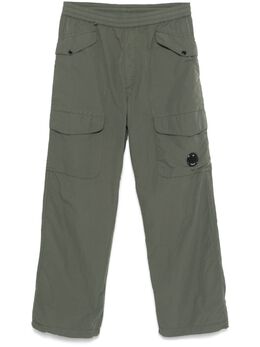 C.P. Company: Зелёные брюки  Lens