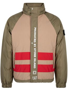 Supreme: Зелёная куртка  Stone Island