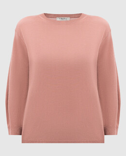 Max Mara: Розовый свитер 