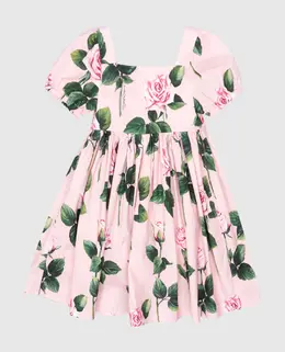 Dolce&Gabbana: Розовое платье 
