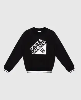 Dolce&Gabbana: Чорні світшоти 