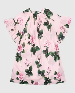 Dolce&Gabbana: Розовое платье 