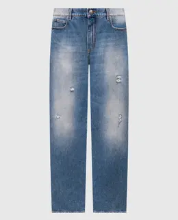 Balmain: Сині джинси 