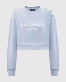 Balmain: Блакитні світшоти 