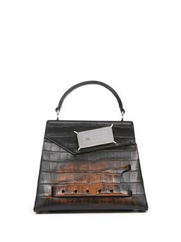 Maison Margiela: Чёрная сумка-шоппер  Snatched