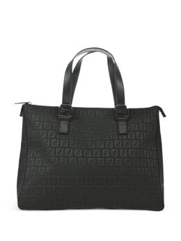 Fendi Pre-Owned: Чёрная сумка-шоппер 