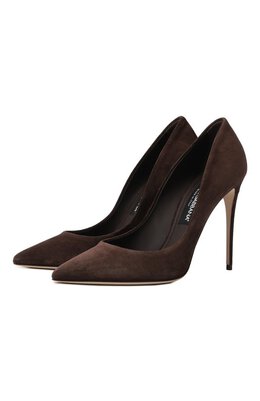 Dolce & Gabbana: Тёмные туфли  Cardinale 105