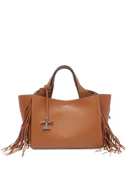 Tod's: Коричневая сумка-шоппер 