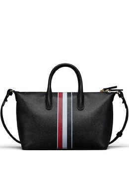 Thom Browne: Чёрная спортивная сумка 