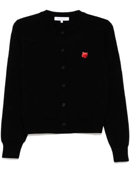 Maison Kitsuné: Чёрный кардиган 