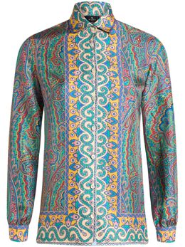 ETRO: Рубашка с принтом 