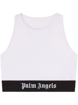 Palm Angels: Белый бюстгальтер 