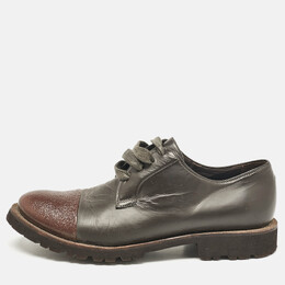 Brunello Cucinelli: Двухцветные лоферы 