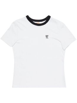 Acne Studios: Футболка с бантом 