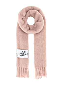 Marni: Розовый шарф 