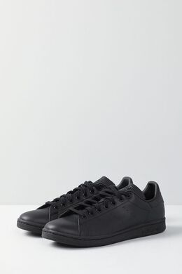 Adidas: Чёрные кеды  Stan Smith