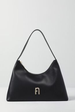 Furla: Чёрная сумка 