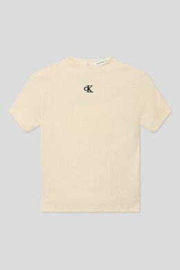 Calvin Klein Jeans: Бежевая блуза 