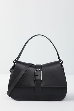 Furla: Чёрная сумка 