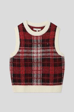 Tommy Hilfiger: Жилет в клетку 