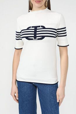 TWINSET: Свитер с коротким рукавом 