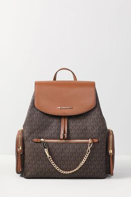 Michael Michael Kors: Коричневый рюкзак 