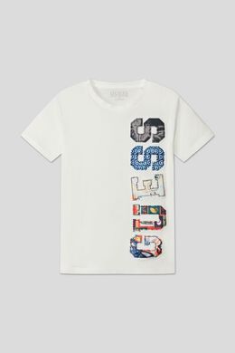Guess: Хлопковая футболка 