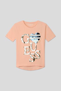 Guess: Хлопковая футболка 