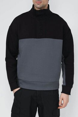 Calvin Klein: Толстовка с высоким воротником 