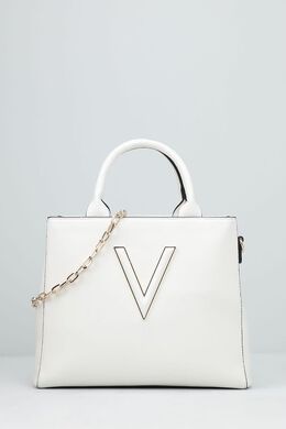 Valentino: Белая сумка 