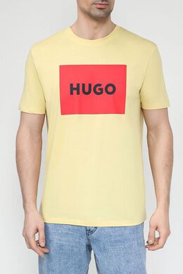 HUGO: Хлопковая футболка 