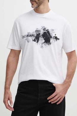 Karl Lagerfeld: Хлопковая футболка 