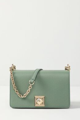 Furla: Зелёная сумка 