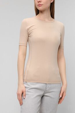 Calvin Klein: Бежевая футболка 
