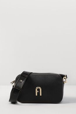 Furla: Чёрная сумка  Primula
