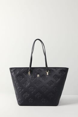 Tommy Hilfiger: Синяя сумка  TH