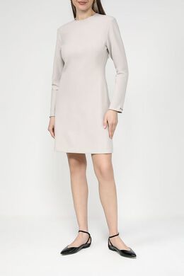 Calvin Klein: Платье с длинным рукавом 